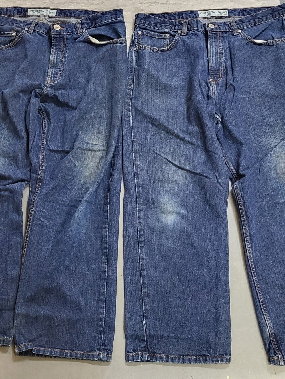 Canyon River Regular Fit 36 X 30 Men's Relaxed Fit Jeans Buy 2 Pairs For $25